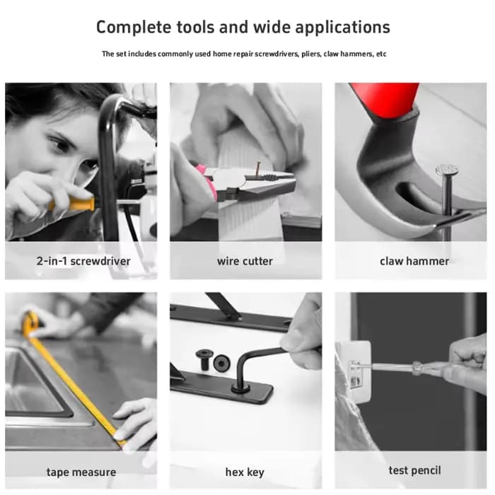 Boîte à outils de réparation multifonctionnelle