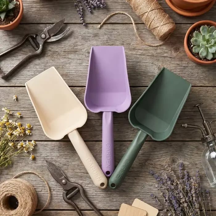 Truelle de jardin violette en résine