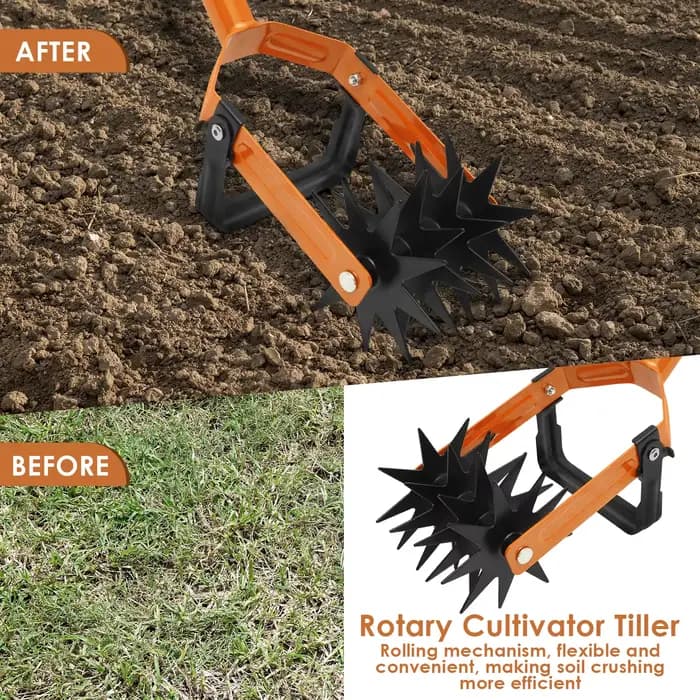 Cultivateur rotatif réglable