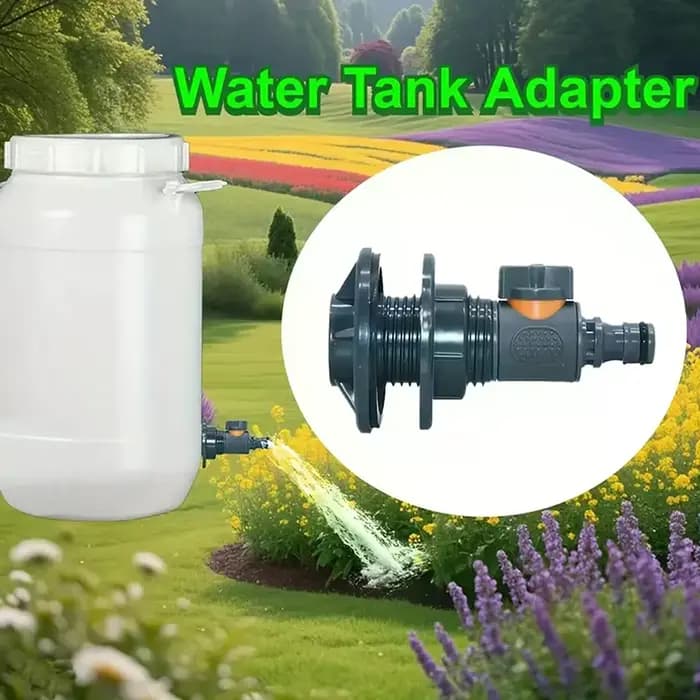 Connecteur de réservoir d'eau avec vanne de commutation
