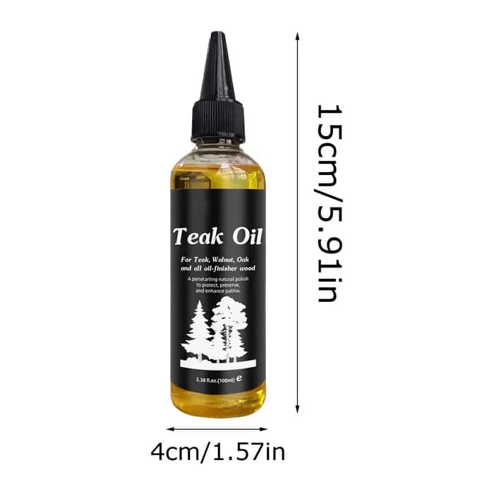 Huile de teck finition bois 100ml meubles