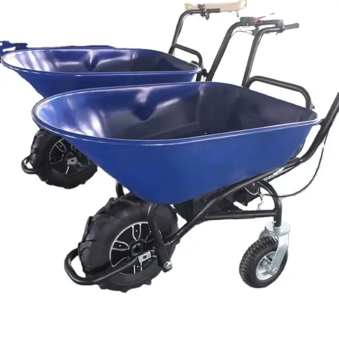 Brouette à 3 roues pour une utilisation dans le jardin