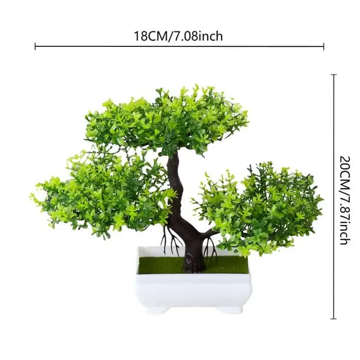 Plantes artificielles décoratives en pot