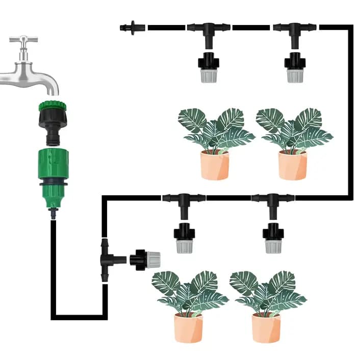 Système de pulvérisation agricole pour jardin