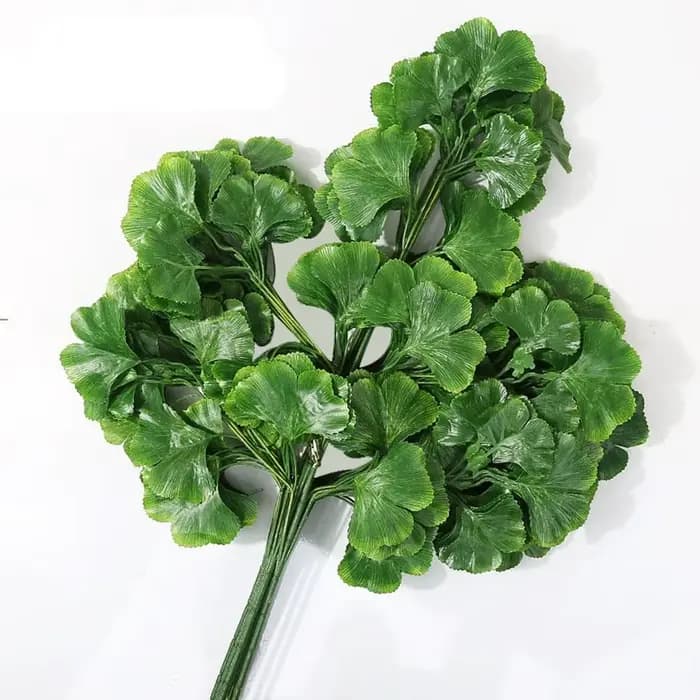 Feuilles artificielles de Ginkgo Biloba de haute qualité