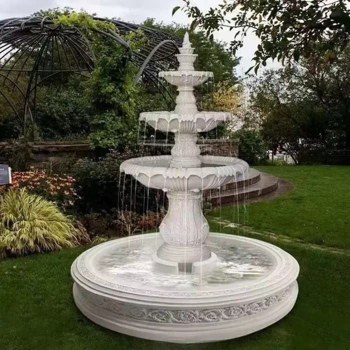Installation extérieure de paysage d'eau de cour de fontaine de décoration de jardin