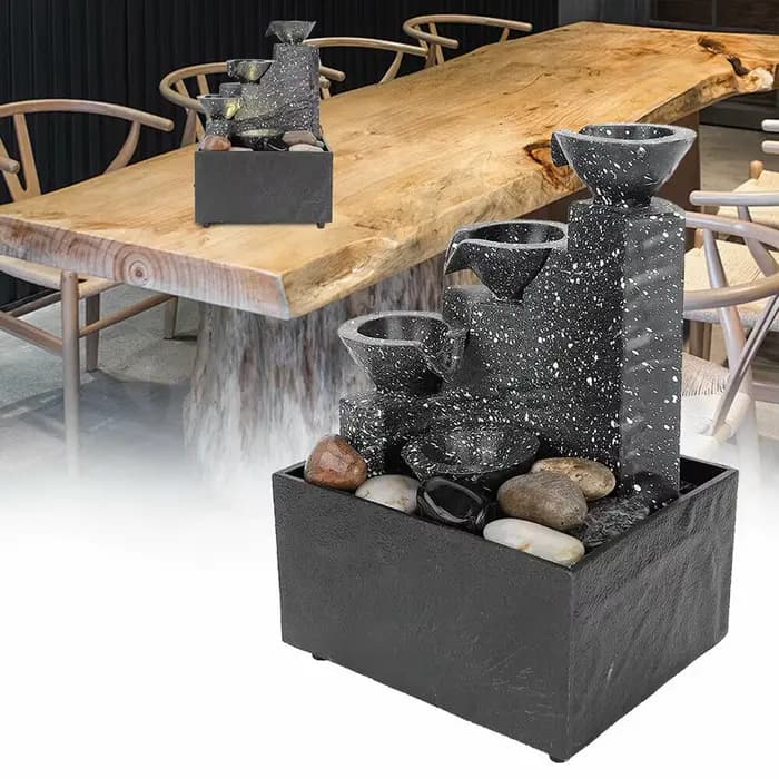Fontaine d'intérieur, ornement de table