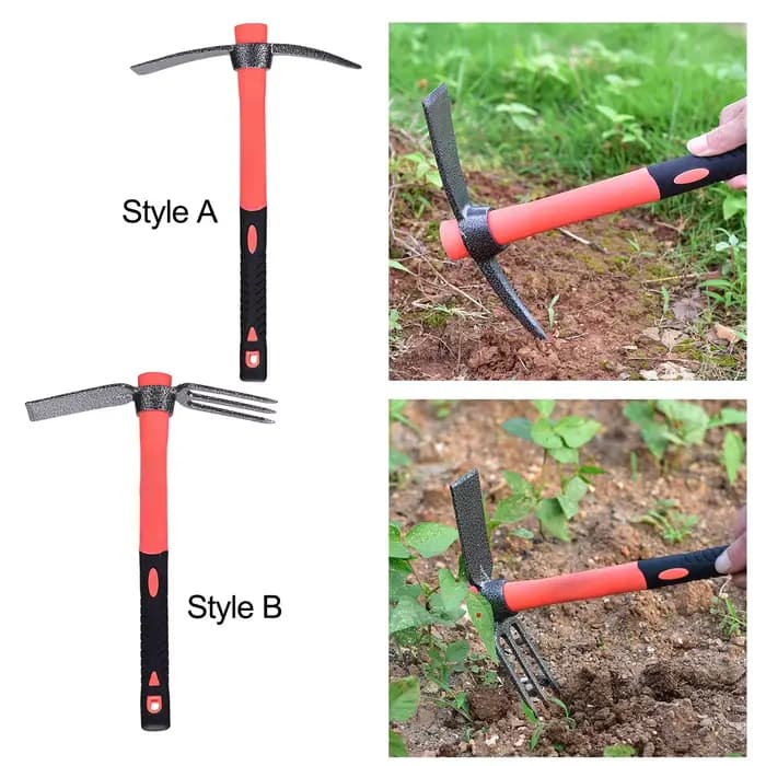 Houe et cultivateur de jardin
