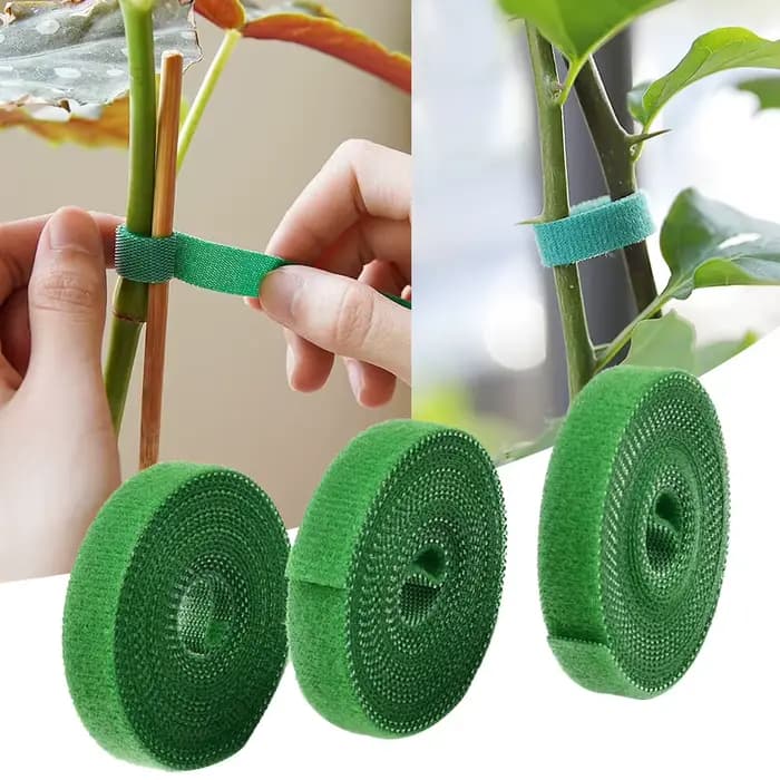 3 rouleaux de ficelle de jardin verte