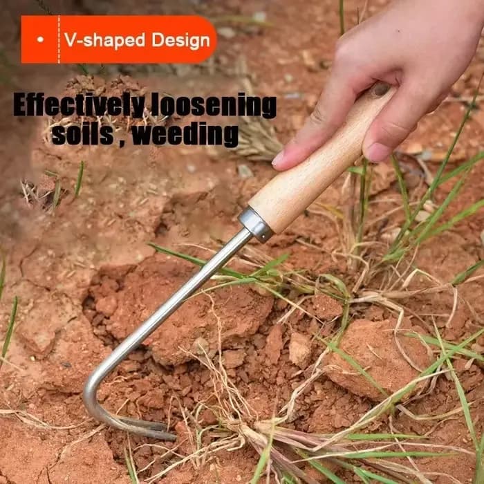 Désherbeur de jardinage en acier inoxydable
