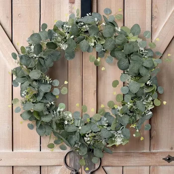 Plante artificielle de vigne à feuilles vertes