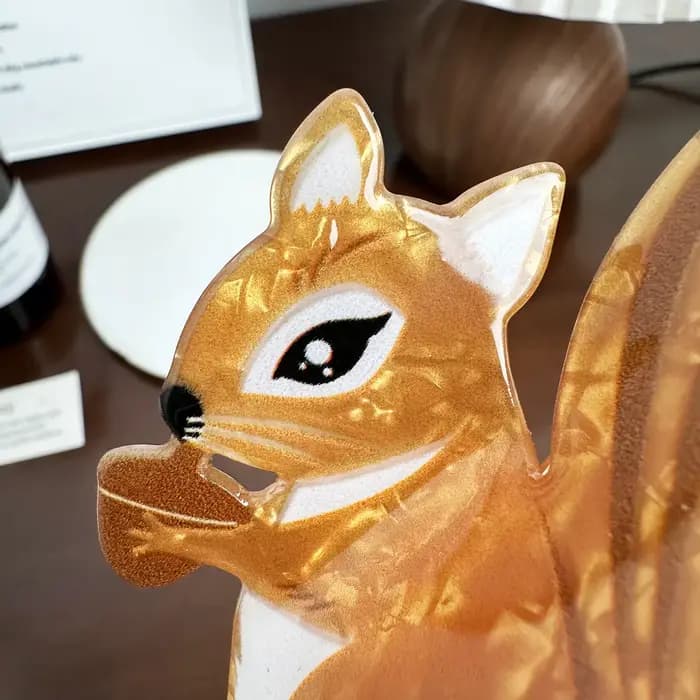 Pince à cheveux série animaux magiques, Design créatif personnalisé, pinces à cheveux populaires en acrylique, accessoires pour femmes et filles, nouvelle collection