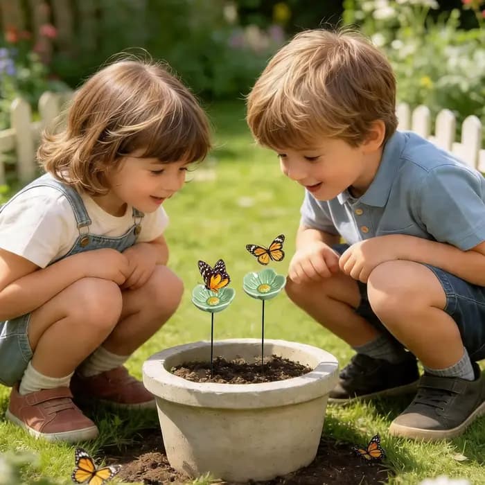 Bain à abeilles en céramique