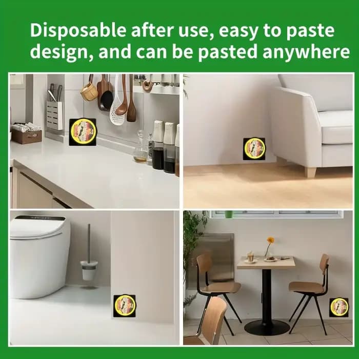 Pièges à fourmis efficaces 8/9 pièces pour intérieur et jardin – Contrôle des nuisibles – Boîte de capture adhésive