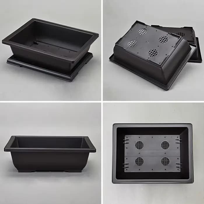 Pot de fleurs de bonsaï en plastique