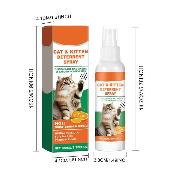 Spray répulsif pour chat