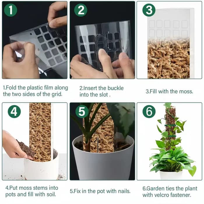 Support de plantes en plastique