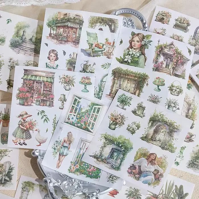 Autocollants pour journal de jardin
