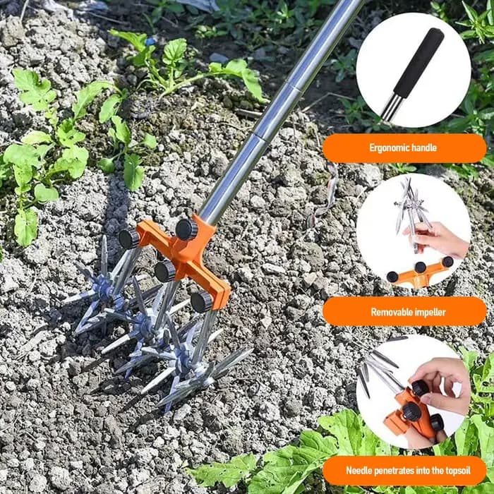 Outil de cultivateur rotatif manuel