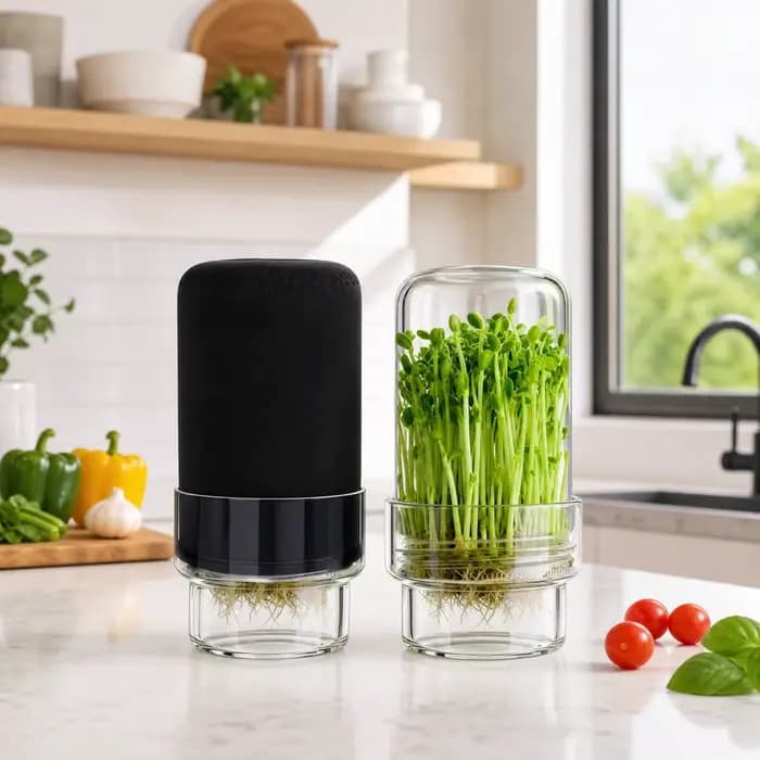 Kit de germination, ensemble de bocaux