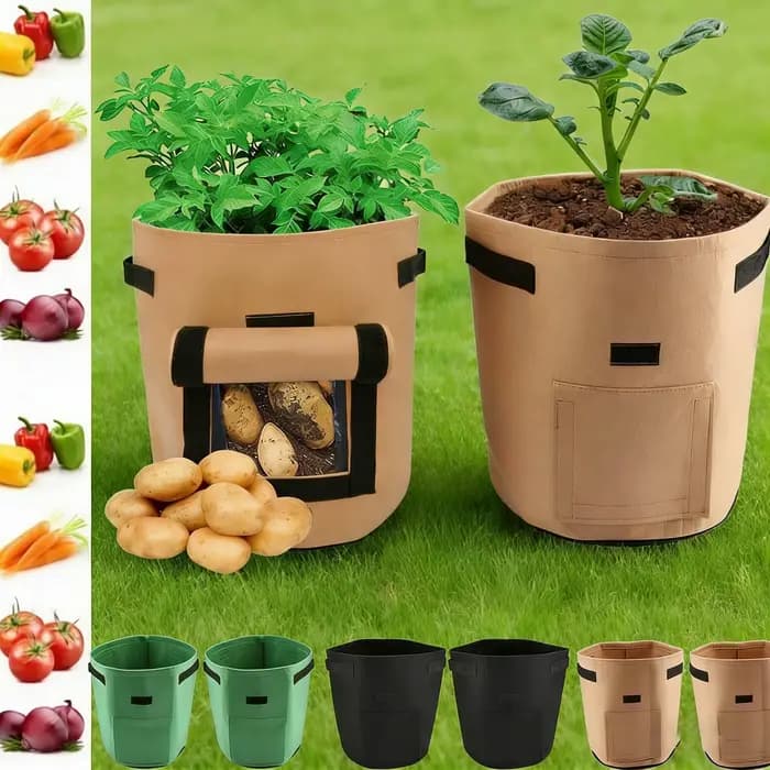 Sacs de culture en feutre pour semis de légumes