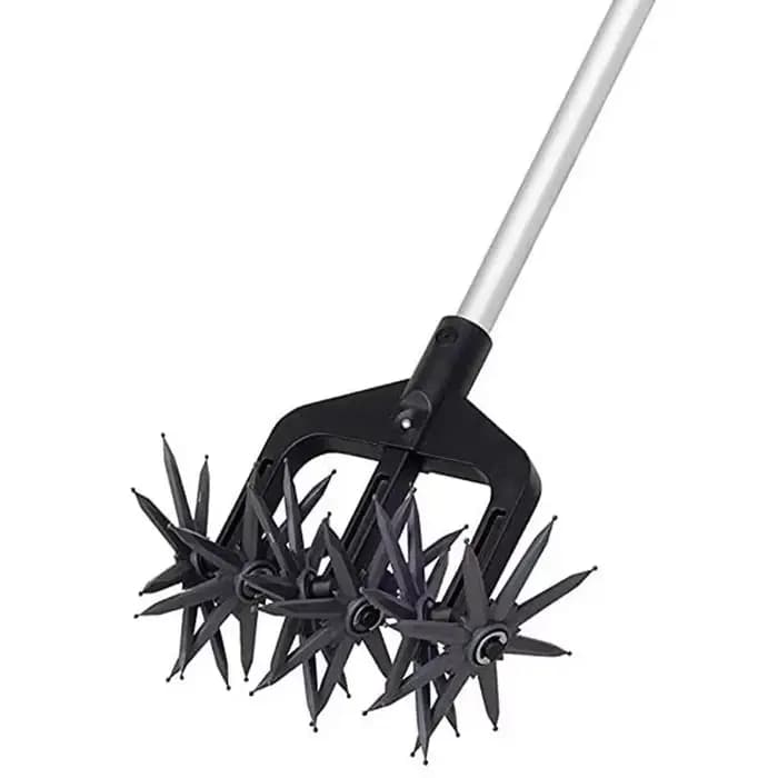 Cultivateur rotatif découseur de pelouse de jardin