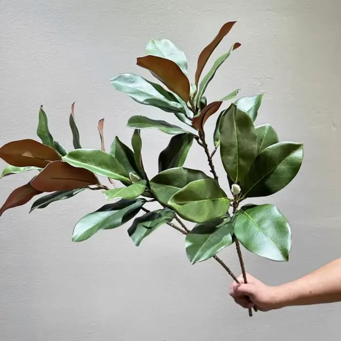 Feuilles de Magnolia artificielles 70CM