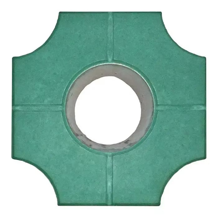 1 pièce Nouveau Moule à pavés en plastique réutilisable 25x6cm