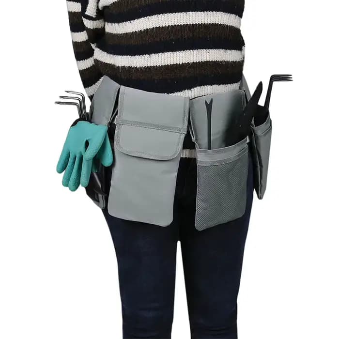 Ceinture porte-outils en toile avec 4 poches