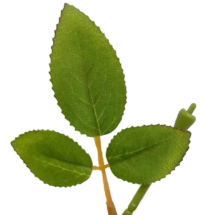 Tige de fleur verte artificielle