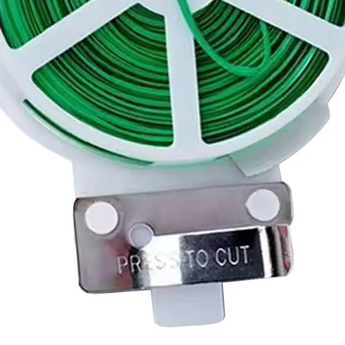 Attaches en ficelle vertes 50M réutilisables et flexibles pour jardin