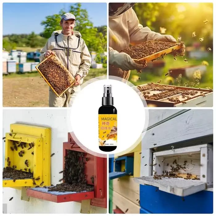 Spray atrayant pour abeilles polyvalent