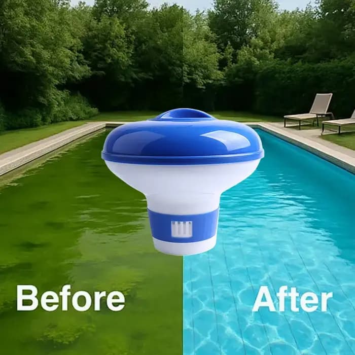 Flotteur distributeur automatique de produits chimiques pour piscine, pour comprimés de chlore et de bromure, pour l'entretien des spas, des bains à remous et des piscines