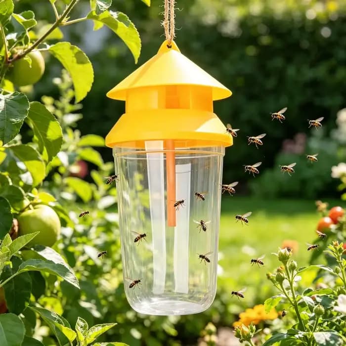 Piège à mouches à fruits liquide