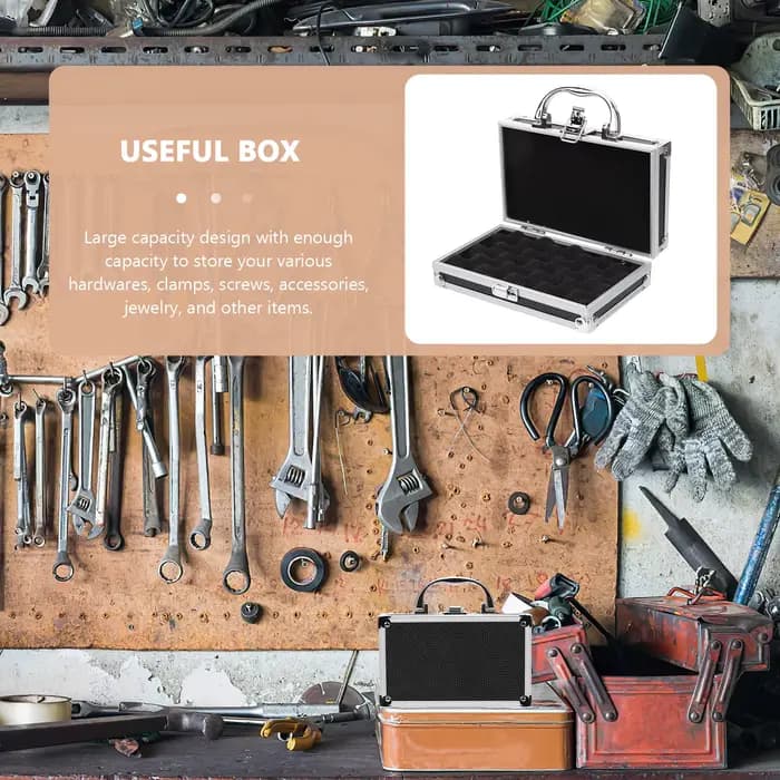 Boîte à outils en métal Durable