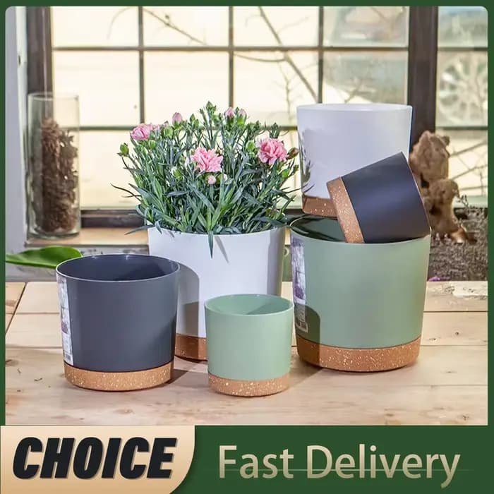 Grands pots légers pour plantes d'intérieur et d'extérieur