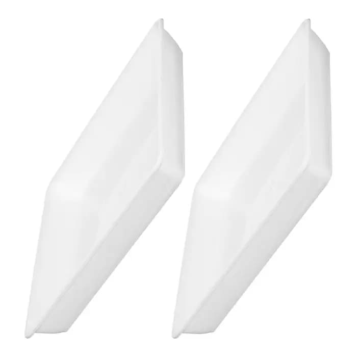 2 pièces de soucoupes pour plantes en plastique épaissi
