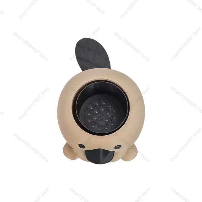 Adorable pot à plantes en forme d'oiseau-de-douceur imprimé en 3D, pot à succulentes, décoration de bureau Kawaii, décoration de chambre esthétique, cadeau pour les propriétaires de plantes