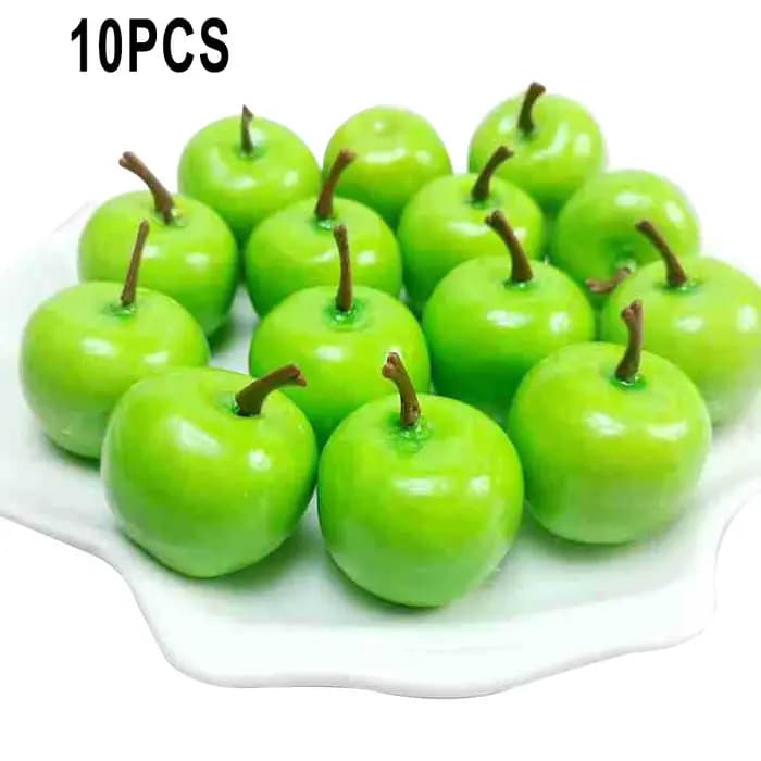 Mini pommes artificielles en mousse