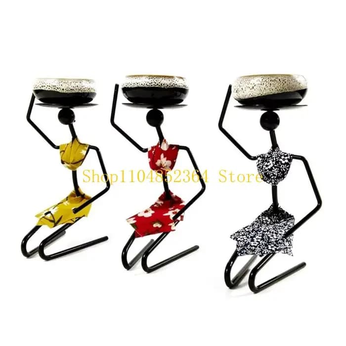 Pot Anti-déformation 652F, Pot fleur en fer exquis pour africaine pour balcon