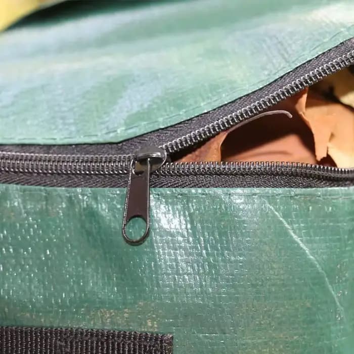 Compositeur de jardin, sac de Bio-Fermentation écologique avec fermeture éclair et Double poignées, bac à Compost pliable, 1 pièce