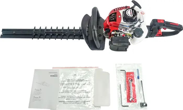 Taille-haie à double lame en acier allié de 600 mm HT230B/HT260B avec poignée réglable à 180 degrés