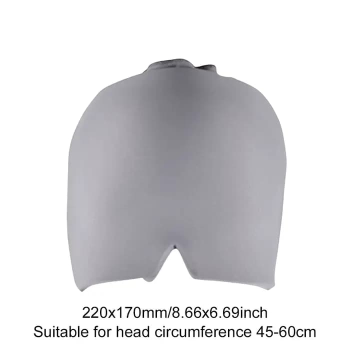 Gel glace maux de tête soulagement de la Migraine chapeau compresse froide thérapie casquette glace tête enveloppement Pack masque pour les yeux pour soulager la pression douleur chapeau de glace