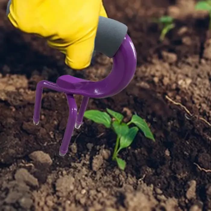 Cultivateur manuel à griffes pour jardin