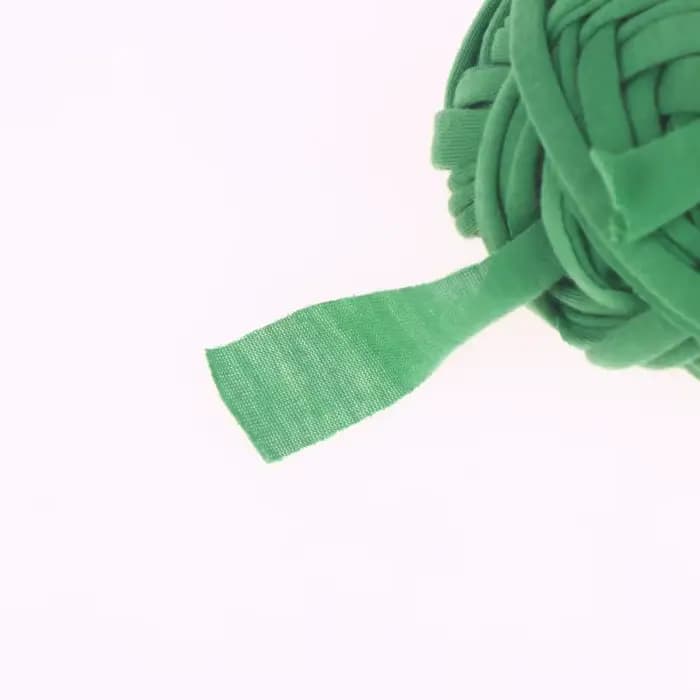 Bande de tissu en corde de jardin verte