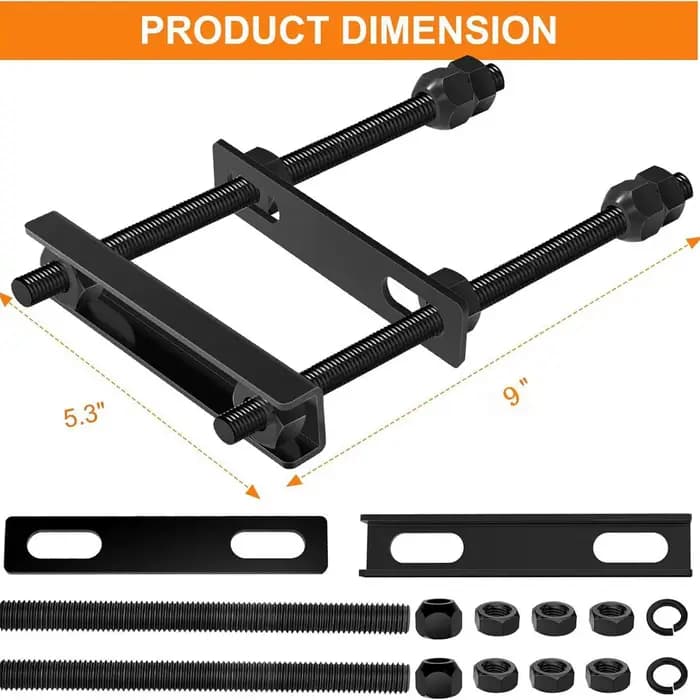 Support de roue de secours pour remorque, pratique, facile à utiliser, robuste, en métal haute performance, support de roue universel