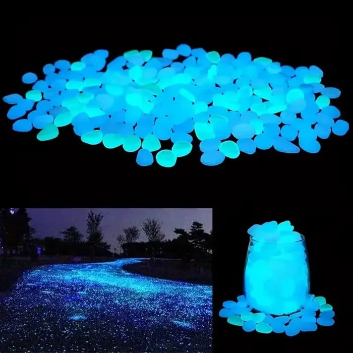 500 pierres lumineuses pour jardin