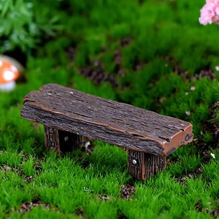 Mini Banc de Parc en Bois