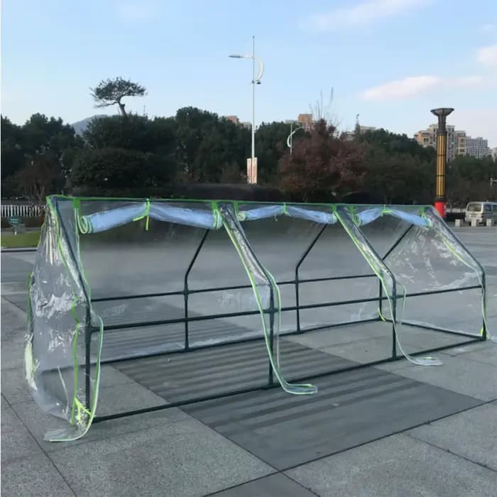 Serre avec Couverture Transparente en PVC