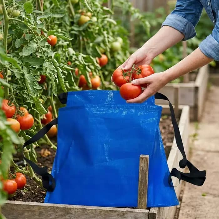 Sac de cueillette de fruits de jardin et pochette